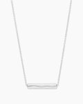 Bespoke Bar Adjustable Necklace (silver)