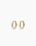 14K Gold Lou Helium Huggies