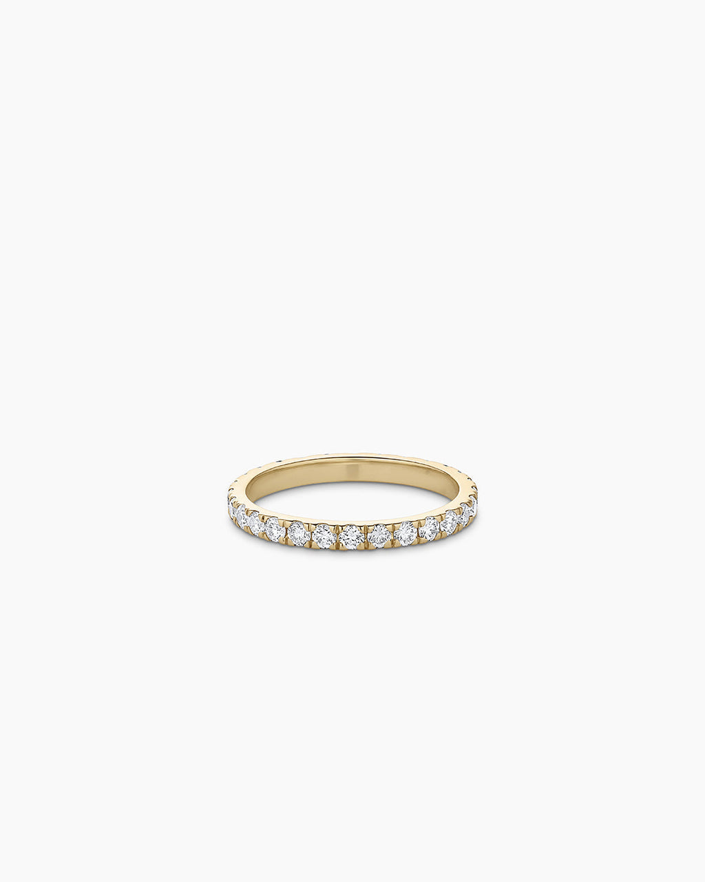 14K Lab Grown Diamond Eternity Ring 2mm