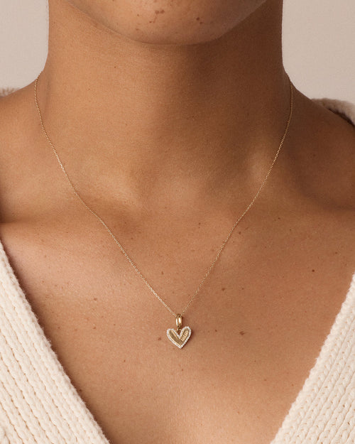 14K Diamond Adore Mom Charm