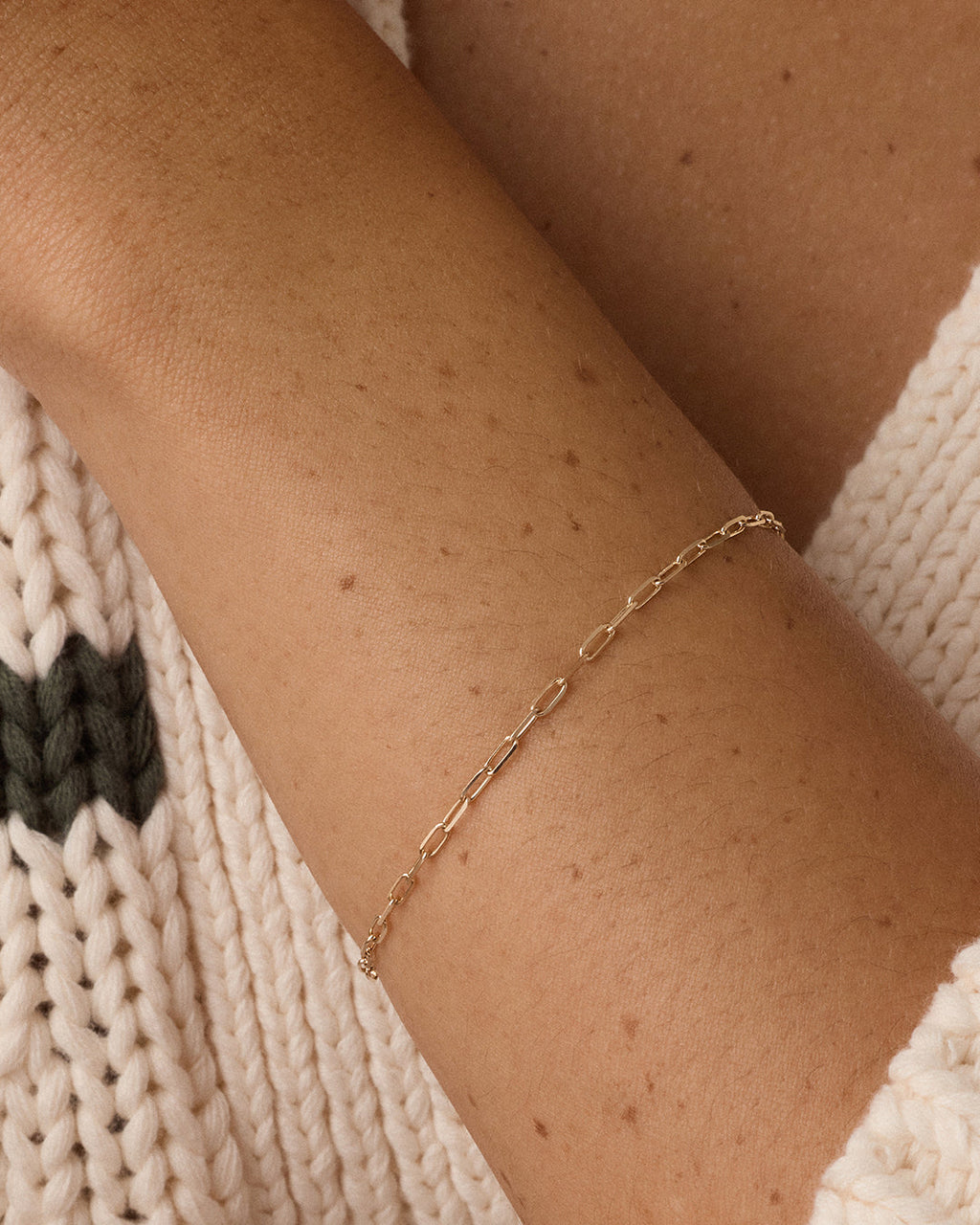 14K Gold Micro Mini Parker Bracelet