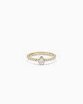 14K Lab Grown Diamond Pear Eternity Ring