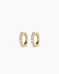 14K Lab Grown Diamond Eternity Huggies