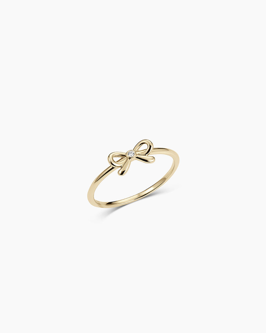 14K Diamond Put a Bow on it Ring