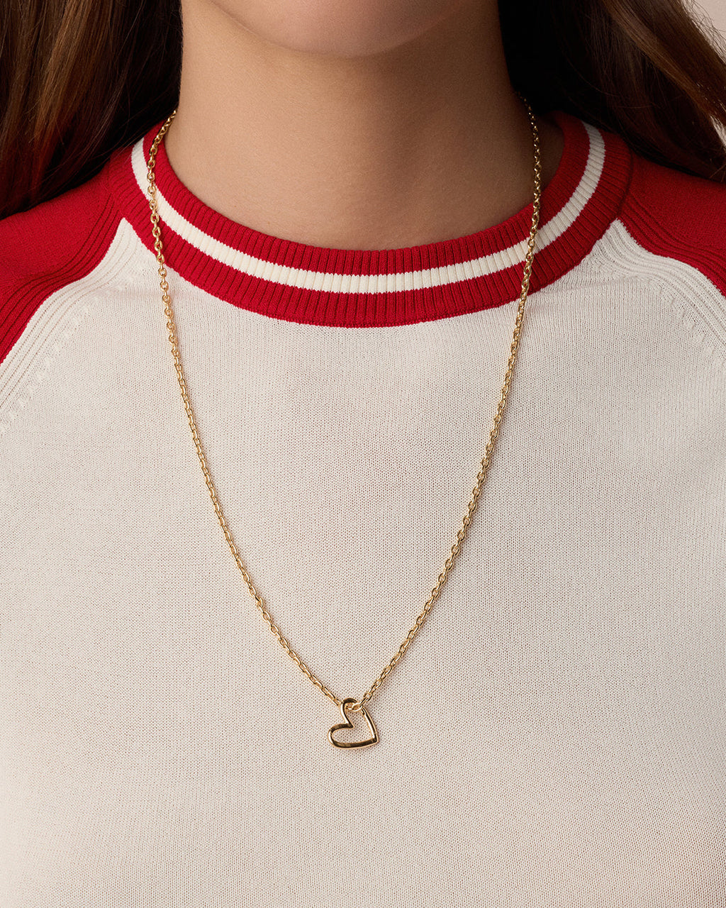 Delicate Heart Carabiner Charm