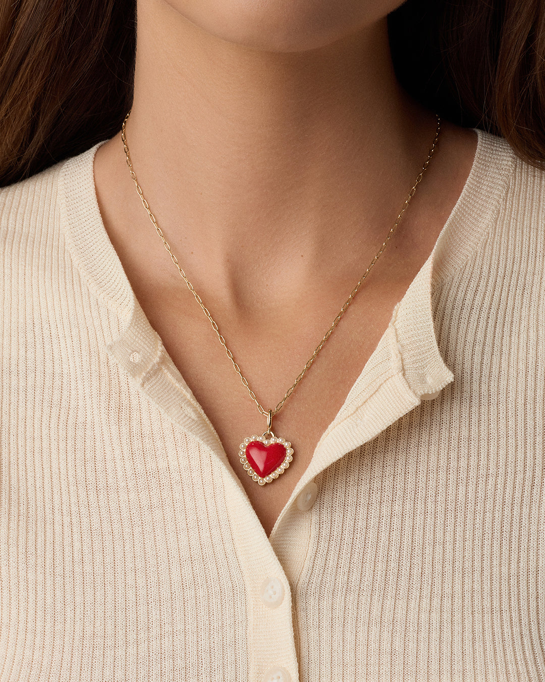 Love Pearl Parker Charm