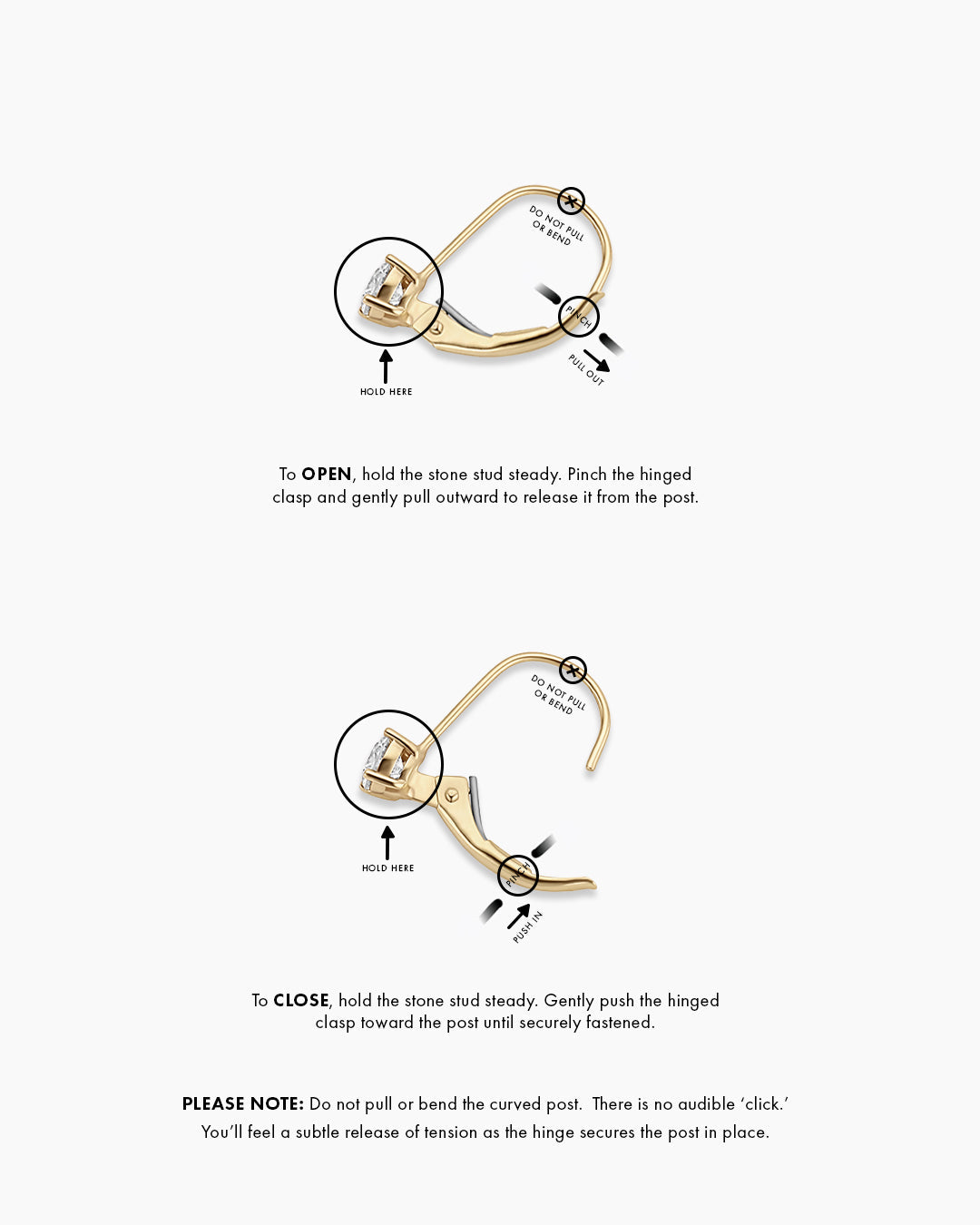14K Lab Grown Diamond Mercer Drop Earrings