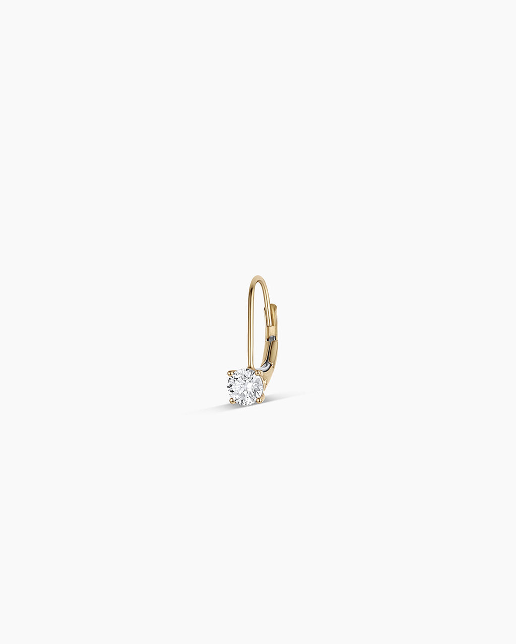 14K Lab Grown Diamond Mercer Drop Single Earring