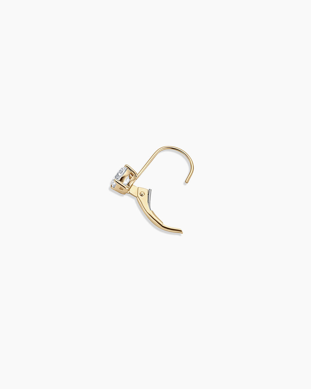 14K Lab Grown Diamond Mercer Drop Single Earring