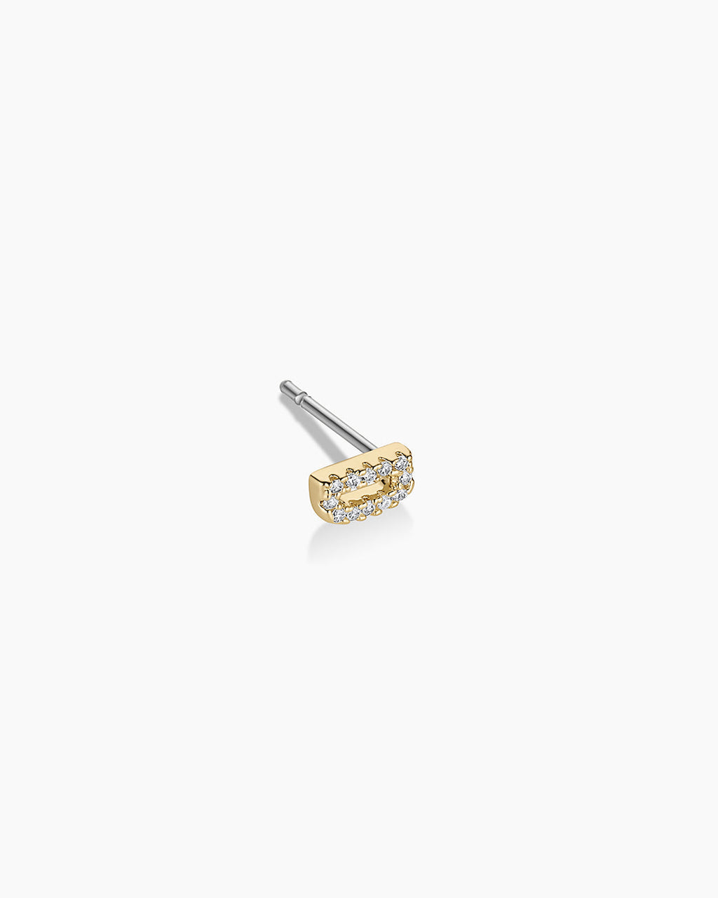 Wilder Shimmer Alphabet Single Stud