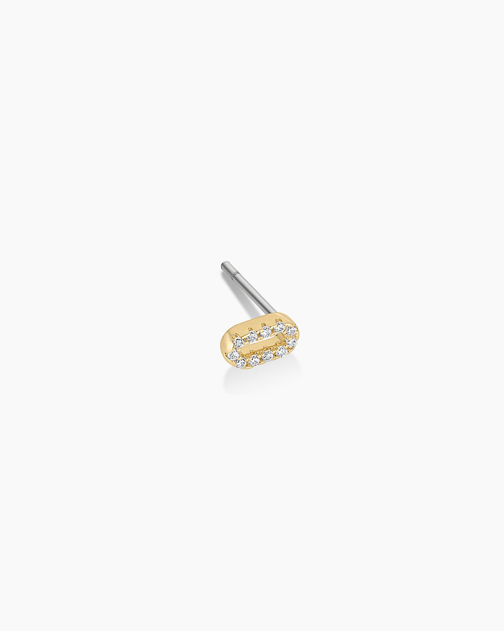 Wilder Shimmer Alphabet Single Stud