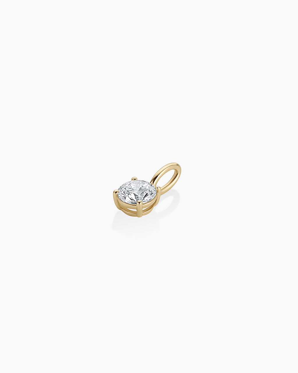 14K Lab Grown Diamond Mercer Charm