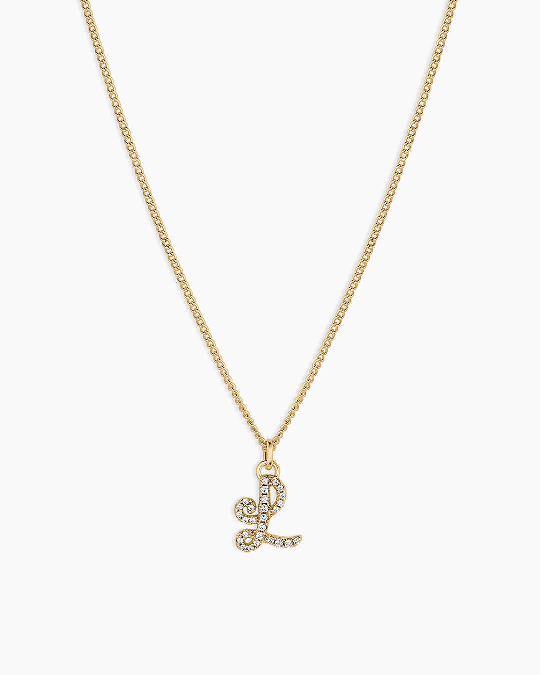 Wilder Shimmer Alphabet Necklace