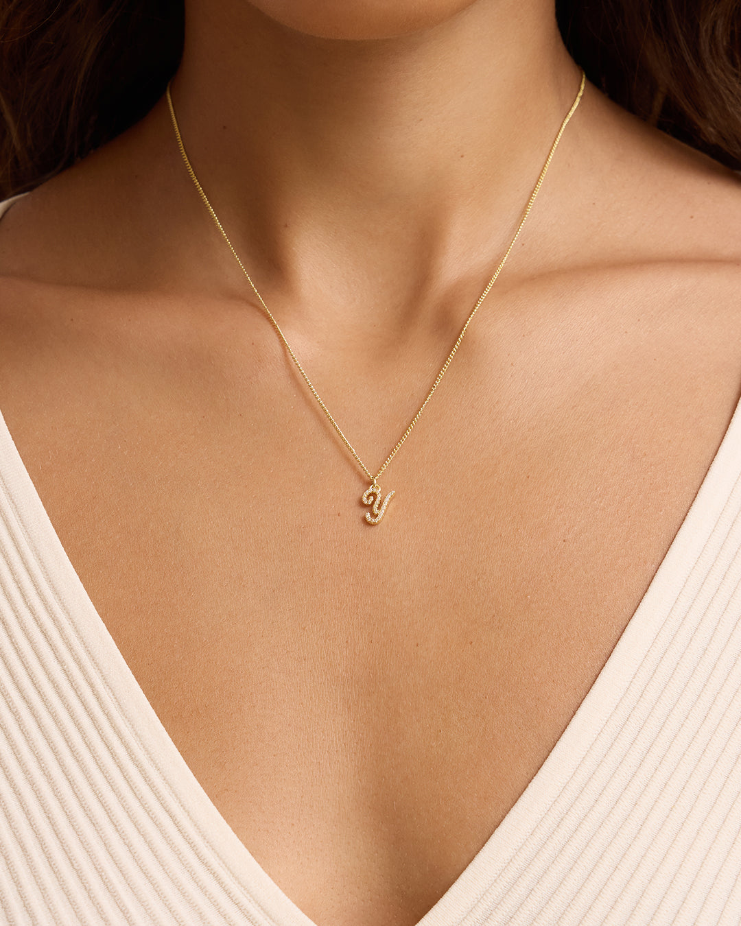 Wilder Shimmer Alphabet Necklace