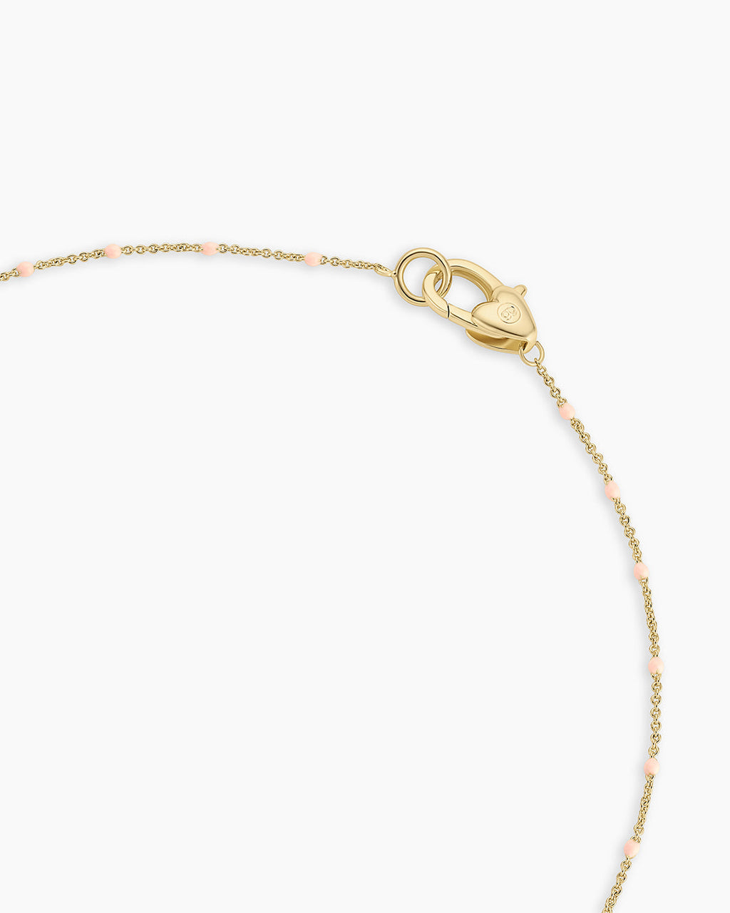BCRF Heart Clasp Necklace