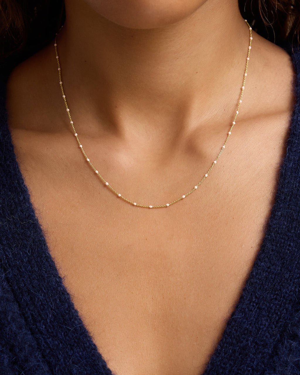 BCRF Heart Clasp Necklace