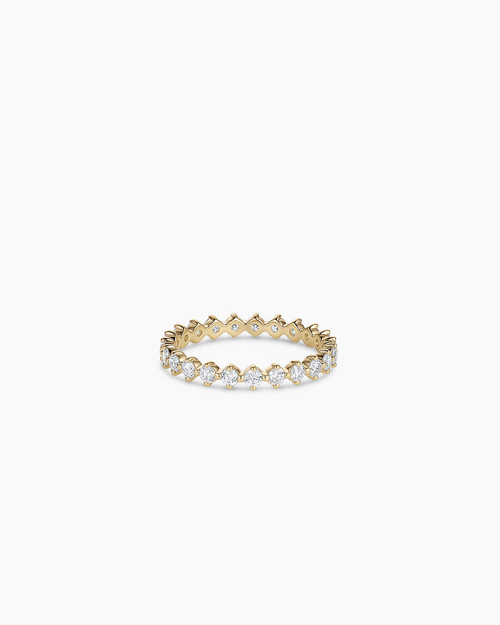 14K Lab Grown Diamond Mercer Eternity Ring 2mm