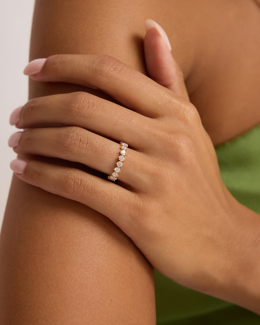 14K Lab Grown Diamond Mercer Eternity Ring 2.6mm