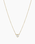 14K Lab Grown Diamond Heart Necklace