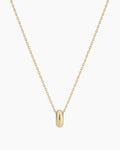 14K Gold Lou Halo Charm Necklace