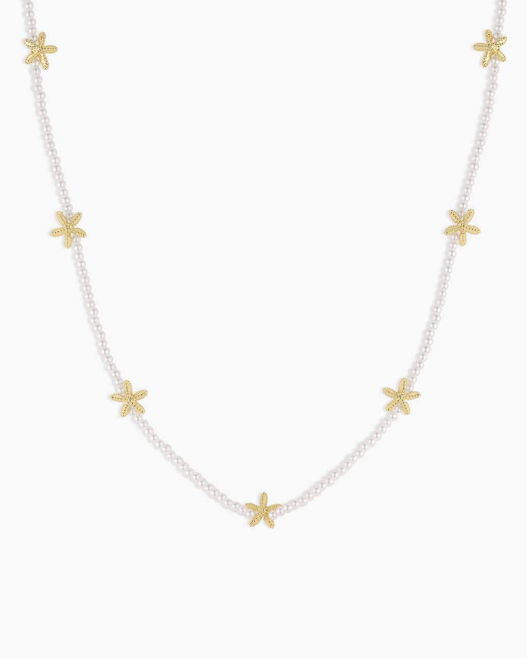 Starfish Pearl Necklace