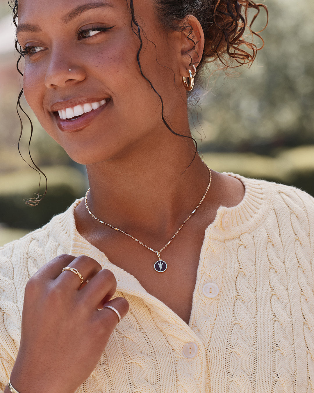 Sun Devil® Maroon Charm