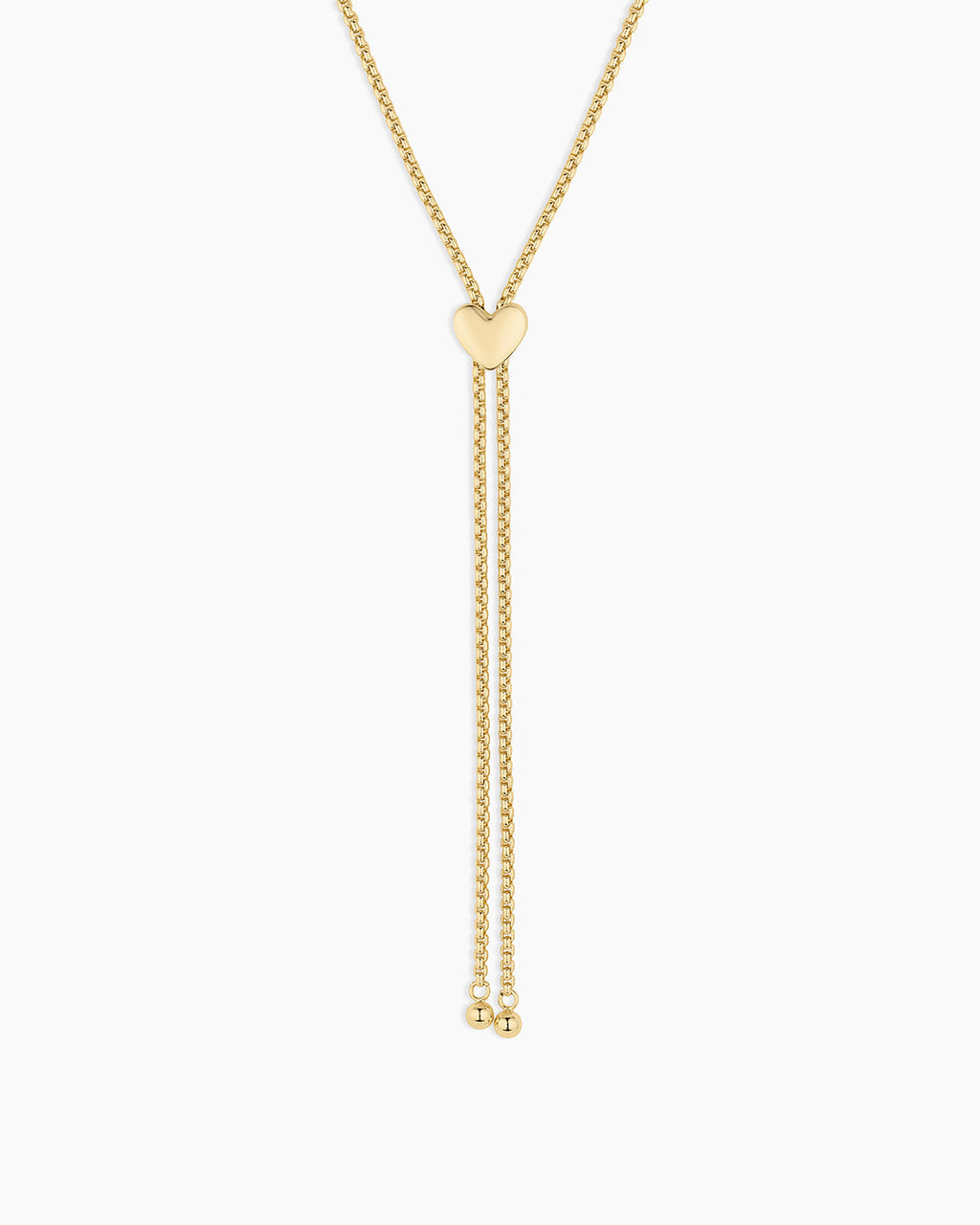 Bella Heart Bolo Necklace
