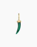 Malachite Tusk Charm