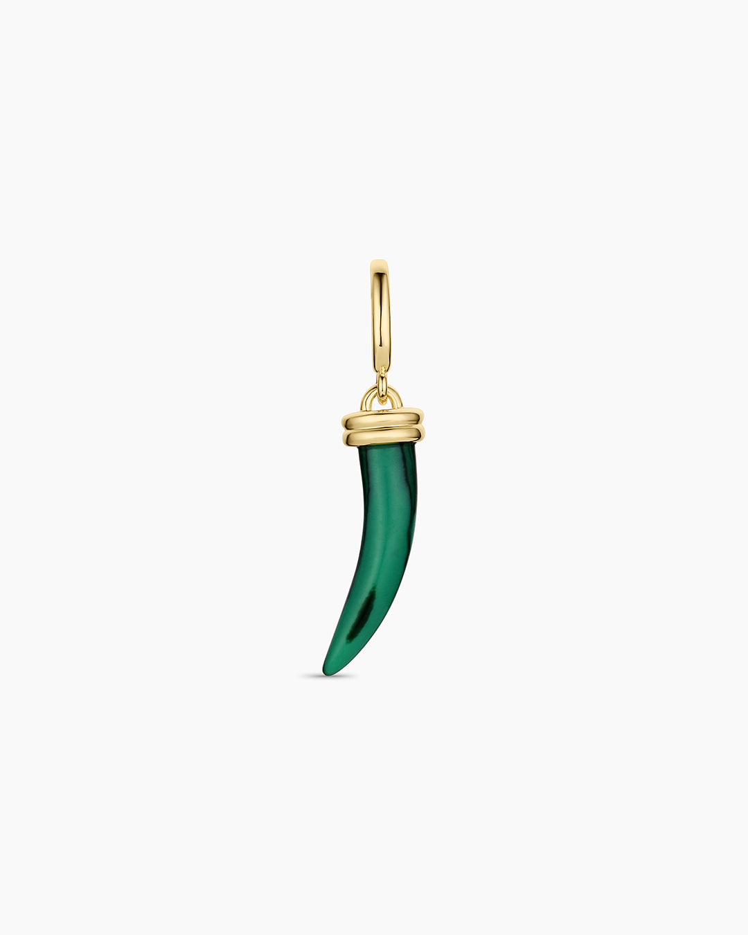 Malachite Tusk Charm