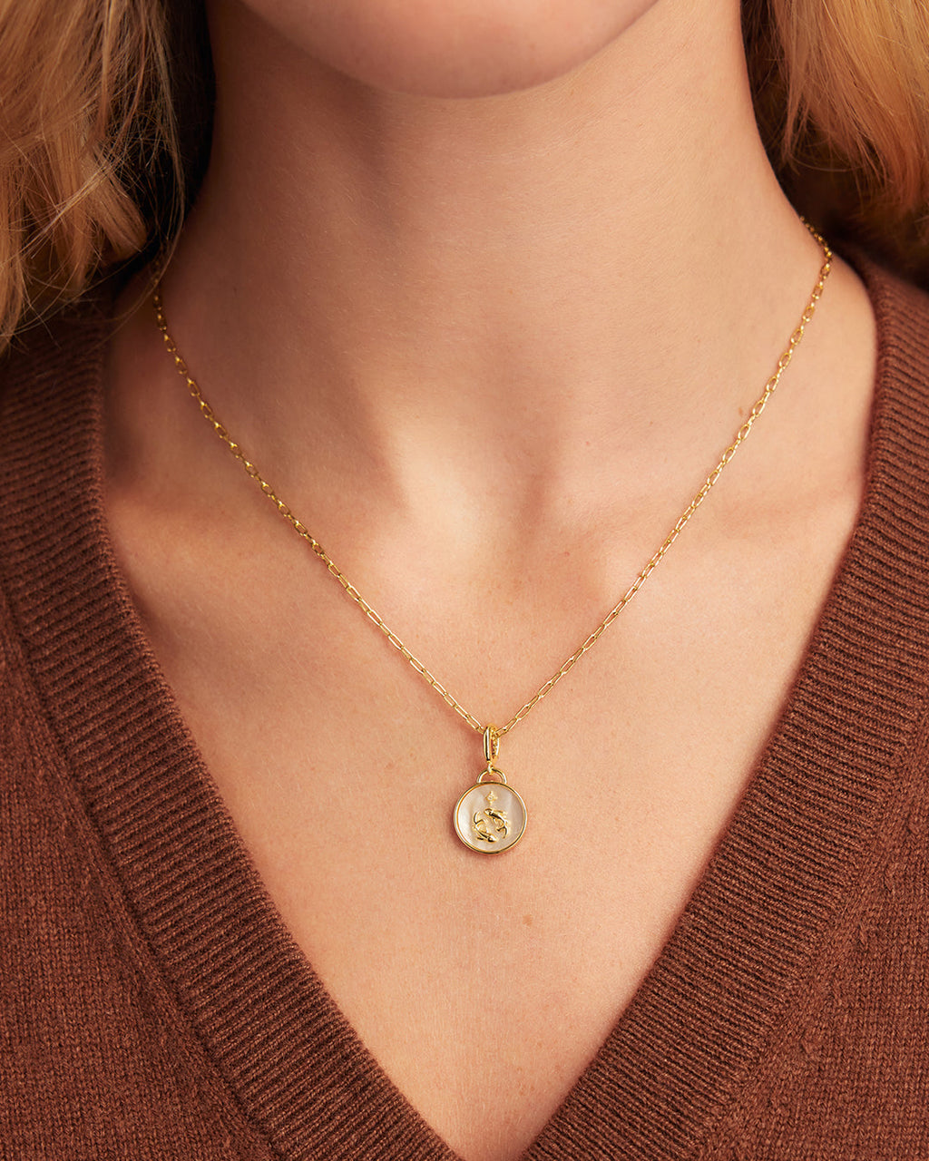 Vintage Zodiac Charm Necklace
