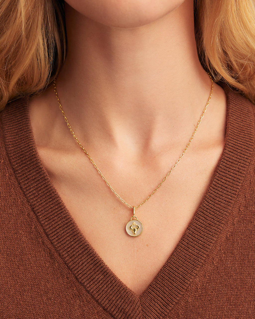 Vintage Zodiac Charm Necklace