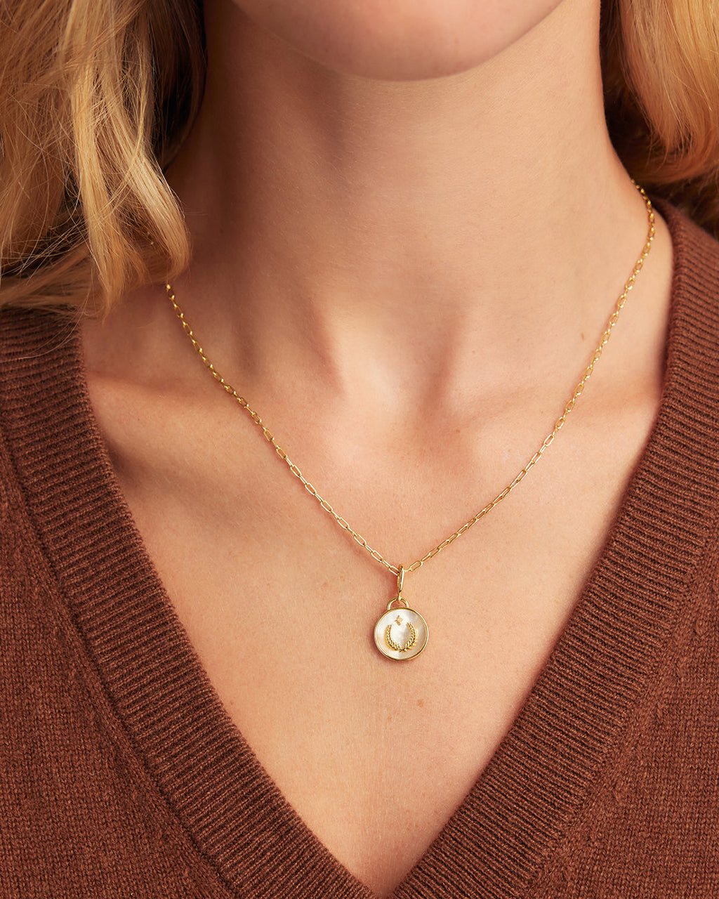 Vintage Zodiac Charm Necklace