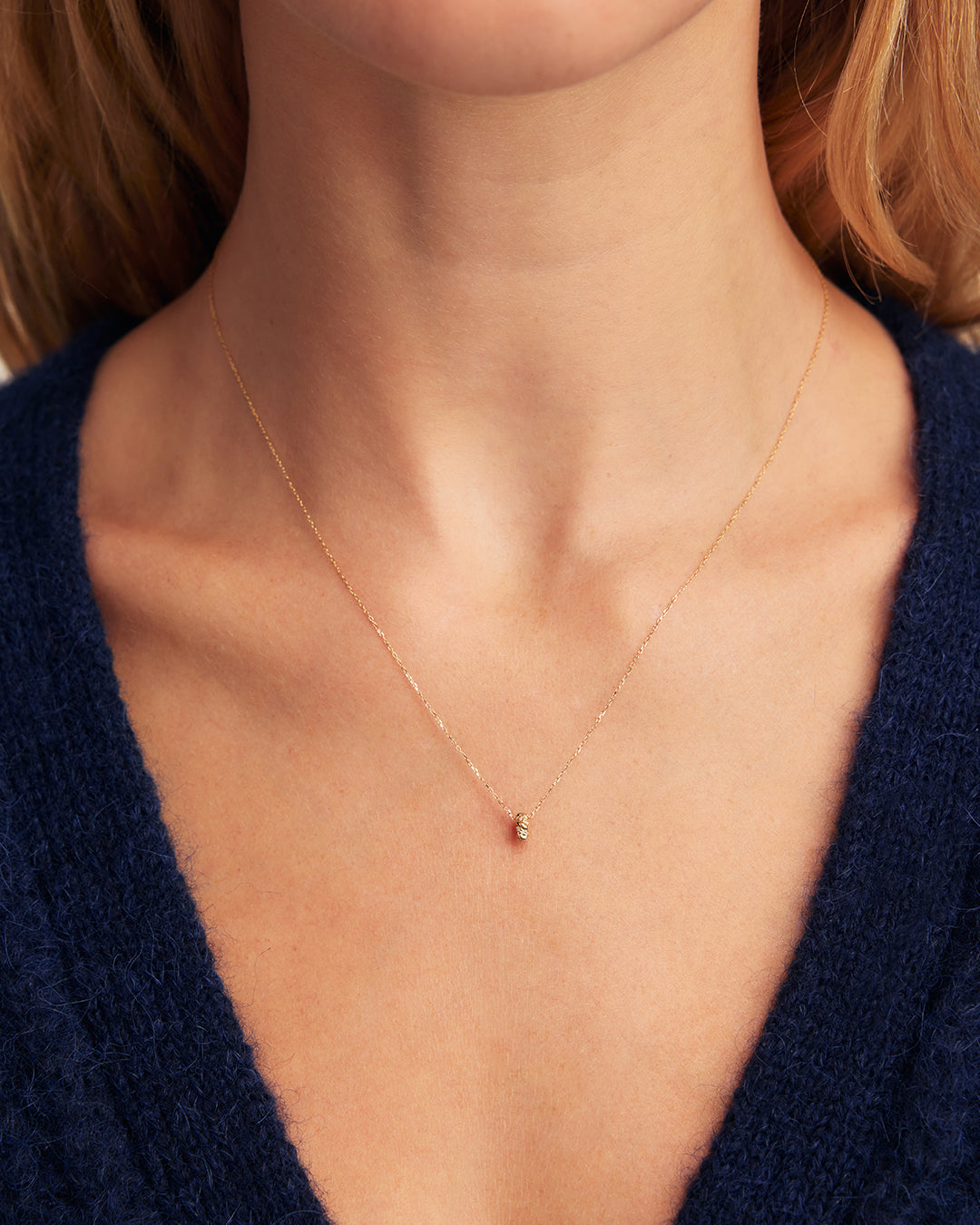 14K Diamond Crew Halo Charm