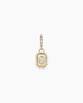 14K Lab Grown Diamond Tag Charm