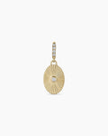14K Diamond Golden Hour Charm