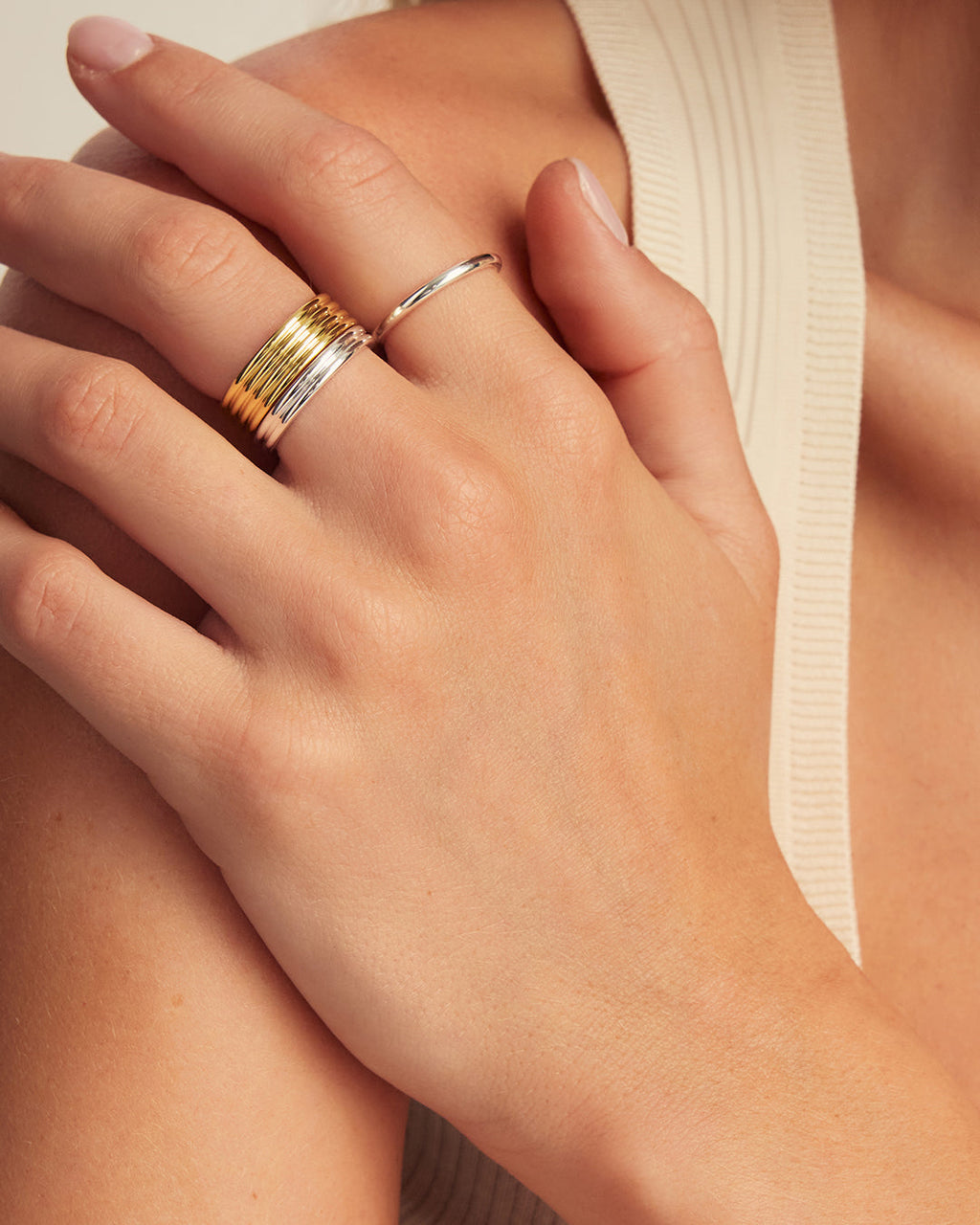 Melrose Mixed Ring Set