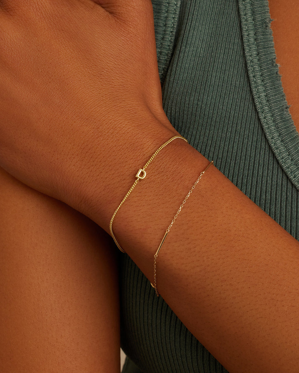 Wilder Mini Alphabet Bracelet