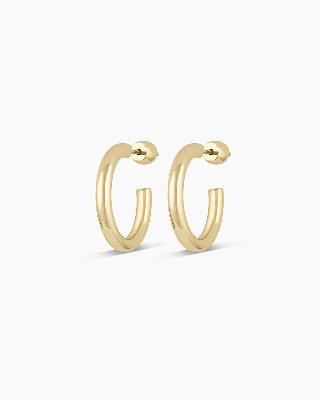 14K Gold Carter Hoops