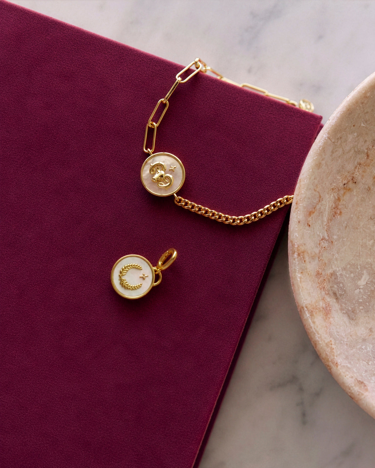 Vintage Zodiac Charm